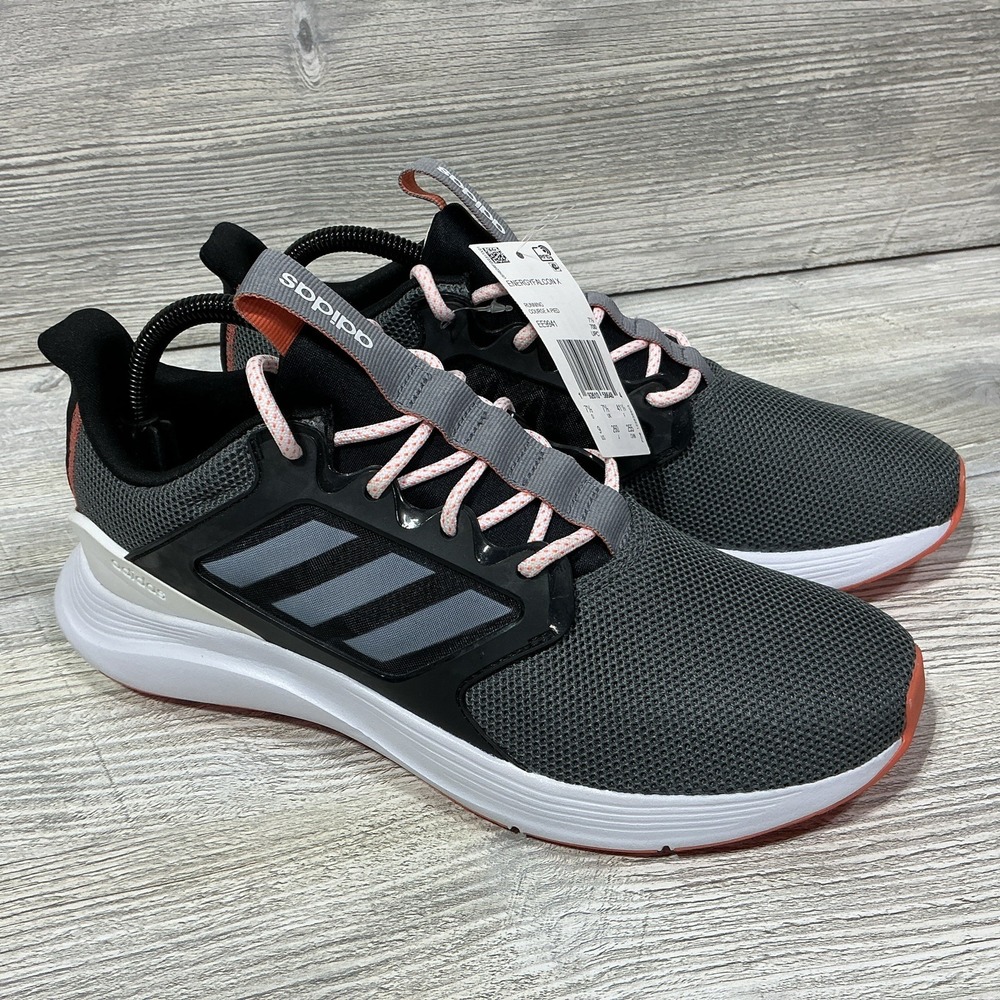 Adidas EE9941 Womens Energy Falcon X Running Shoes Black Grey White Size 9 NWT